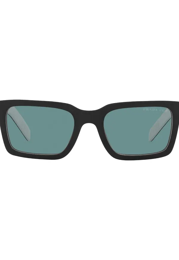 Prada Eyewear rektangulära solglasögon - Svart
