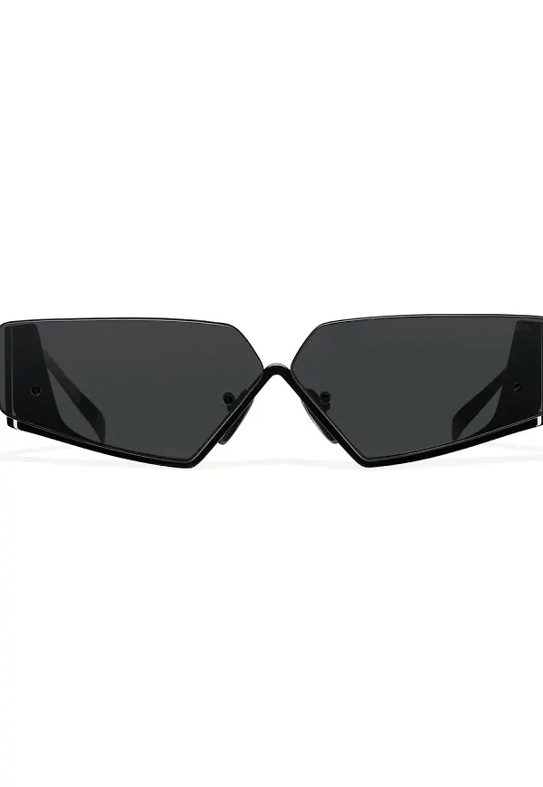 Prada Eyewear rektangulära solglasögon - Svart