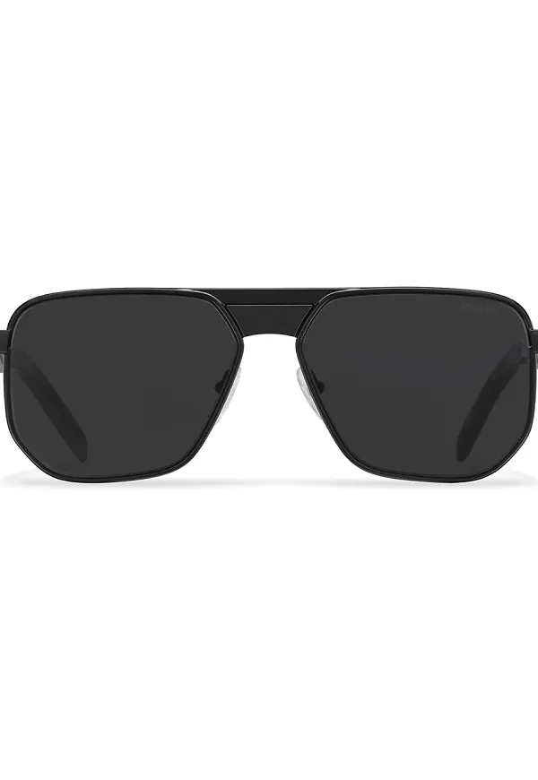 Prada Eyewear tonade pilotsolglasögon - Grå