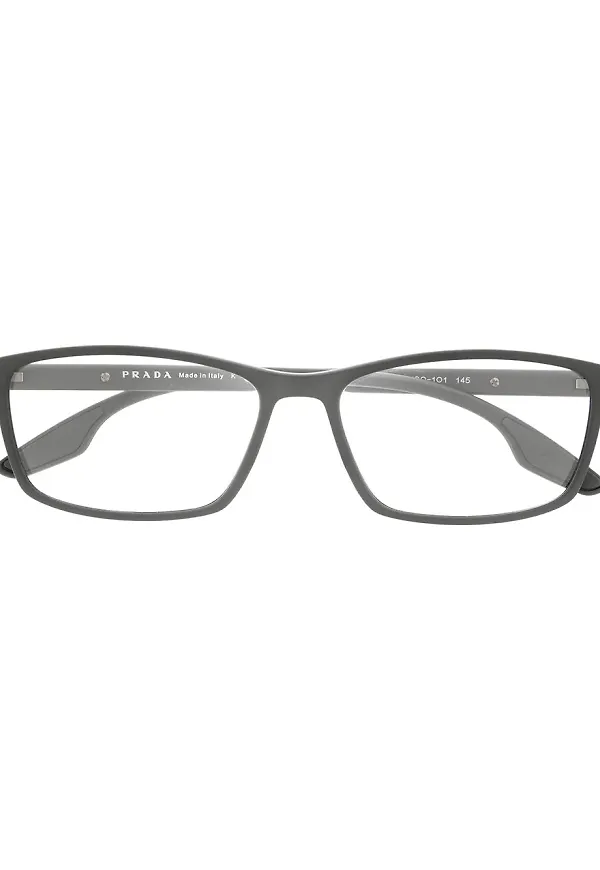 Prada Eyewear vinklade glasögon - Grå
