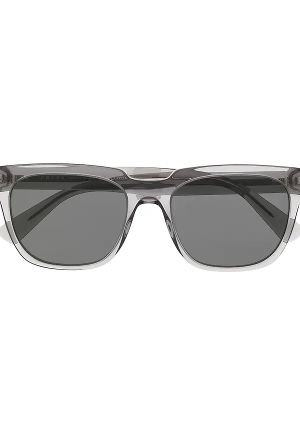 Prada Eyewear Wayfarer tonade solglasögon - Grå