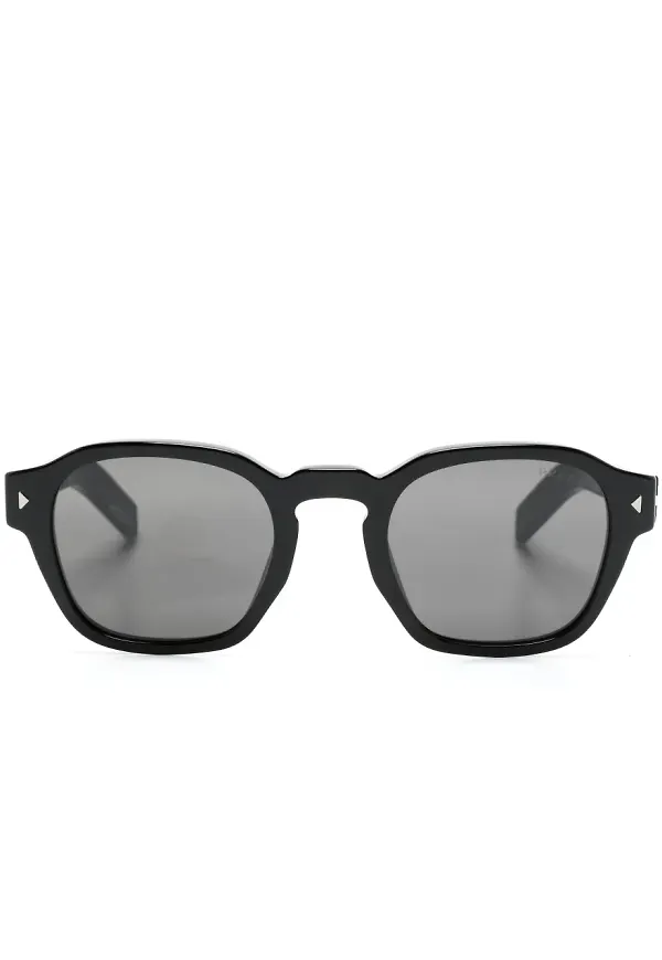 Prada Eyewear Willow geometriska solglasögon - Svart