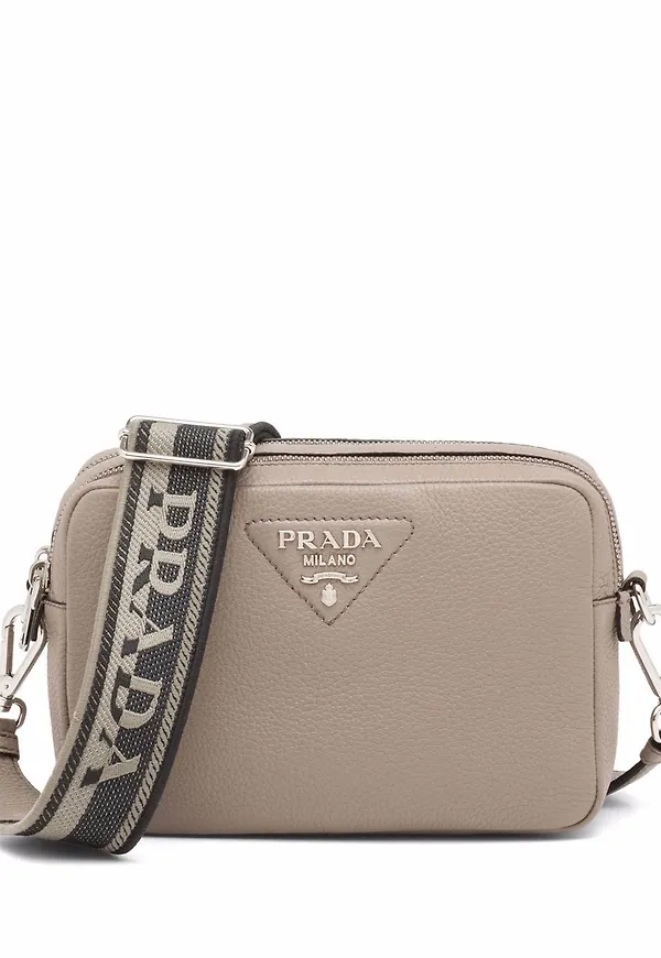 Prada Flou axelväska - Grå