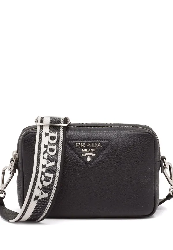 Prada Flou axelväska - Svart