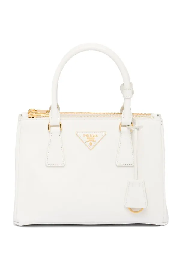Prada Galleria liten totebag - Vit