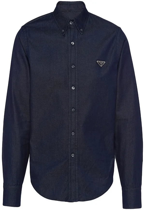Prada jeansskjorta - Blå