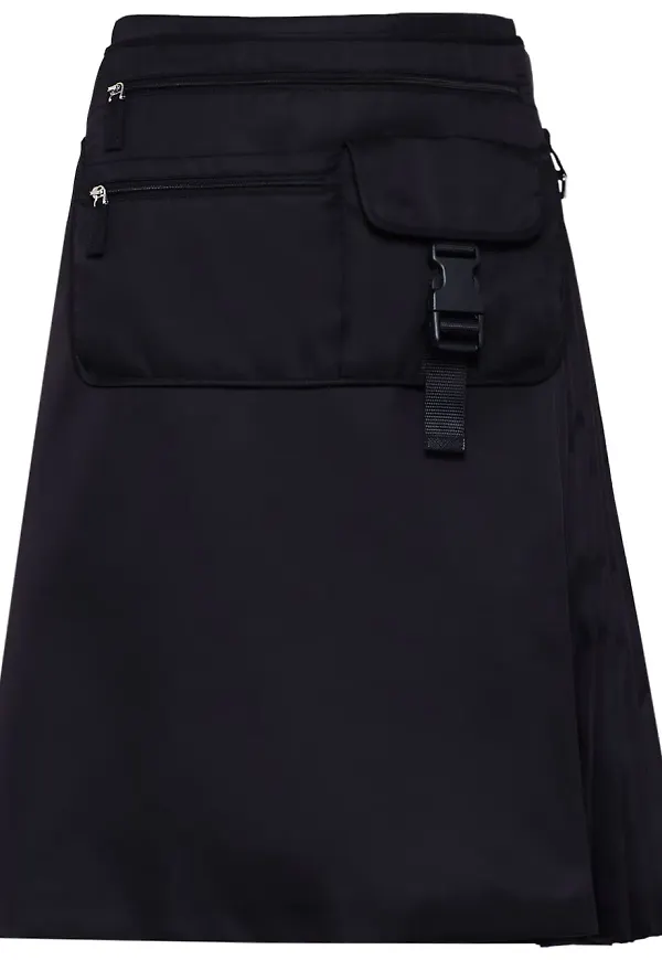 Prada kjol med fickor - Svart