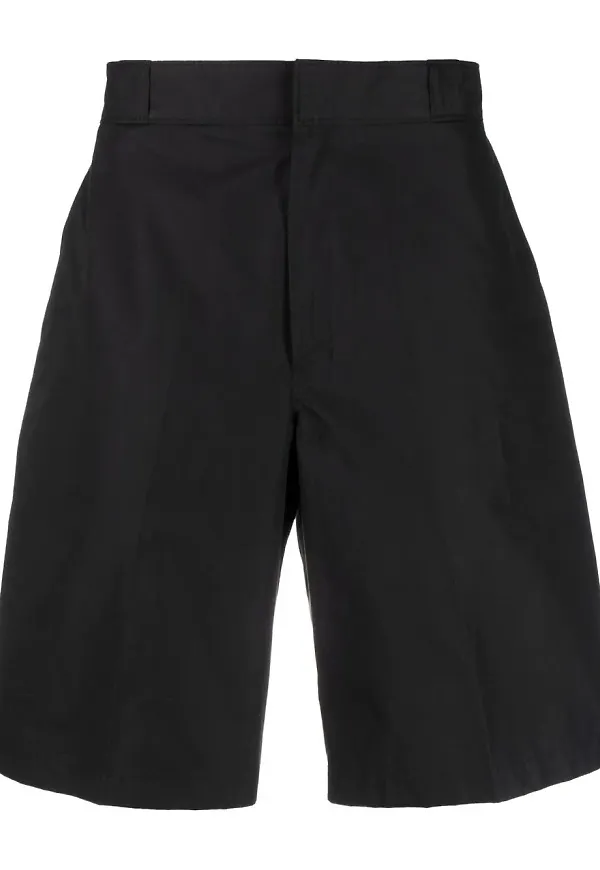 Prada klassiska chinosshorts - Svart