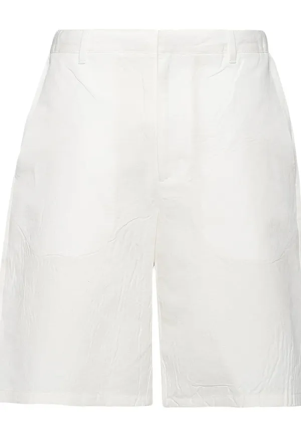 Prada knälånga bermudashorts - Vit