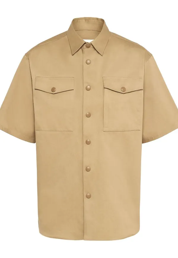 Prada kortärmad skjorta - Neutral