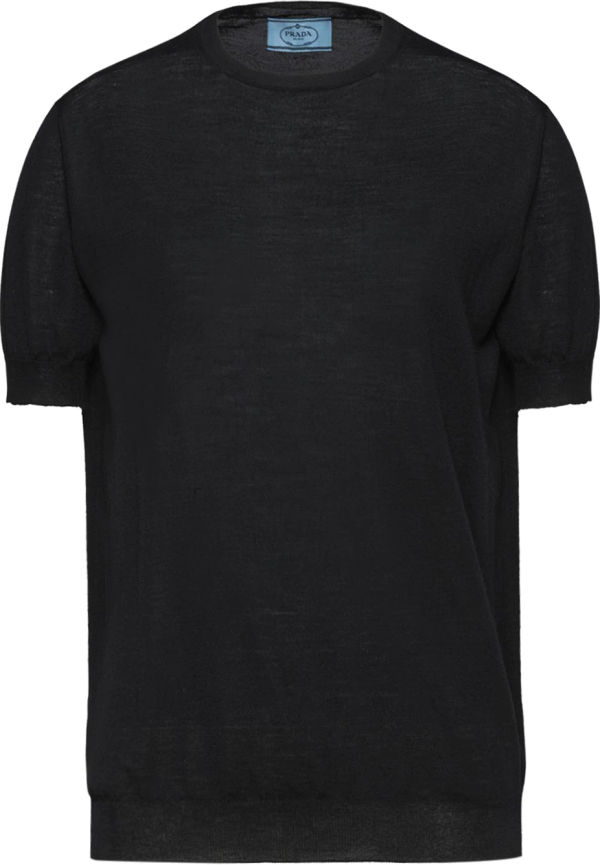 Prada kortärmad tröja - Svart