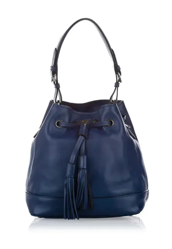 Prada Leather Bucket Bag