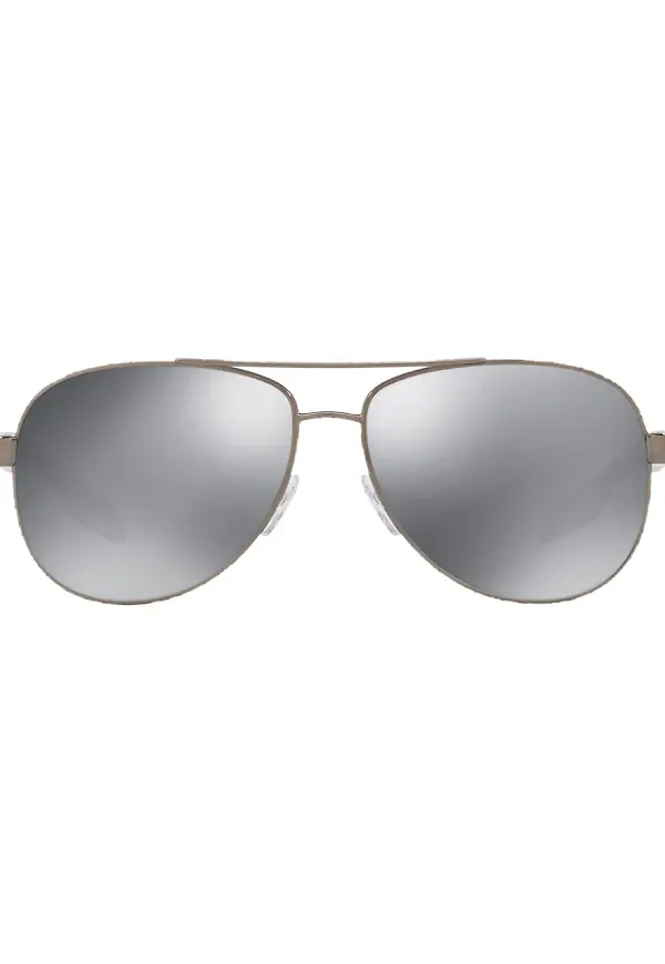 Prada Linea Rossa pilotsolglasögon - Grå