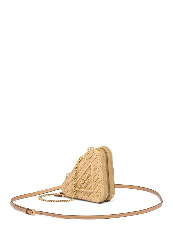 Prada liten skinnväska - Neutral