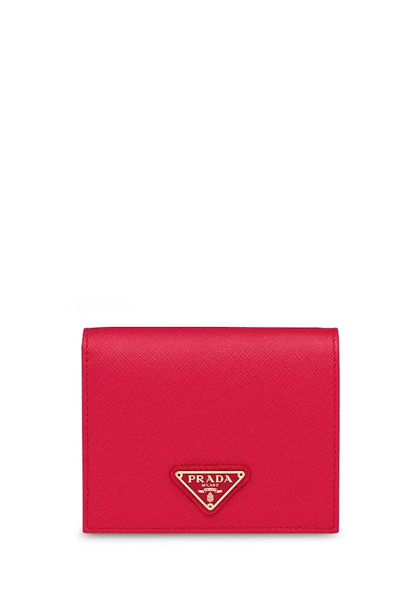 Prada liten vikt plånbok - Röd