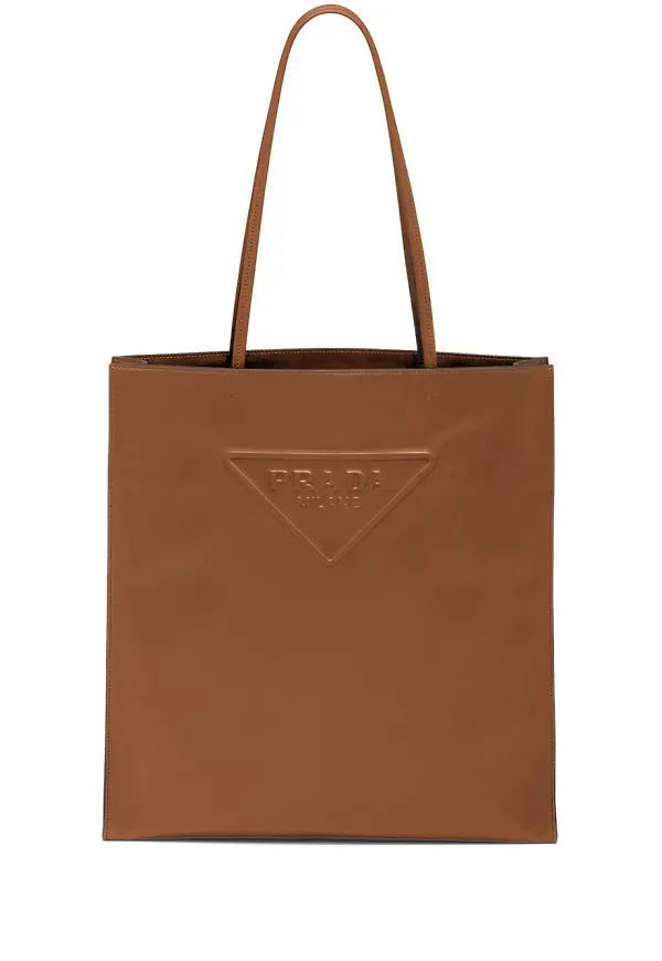 Prada liten väska i Saffiano-läder - Brun