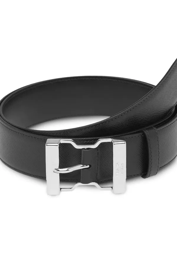 Prada läderskärp - Svart