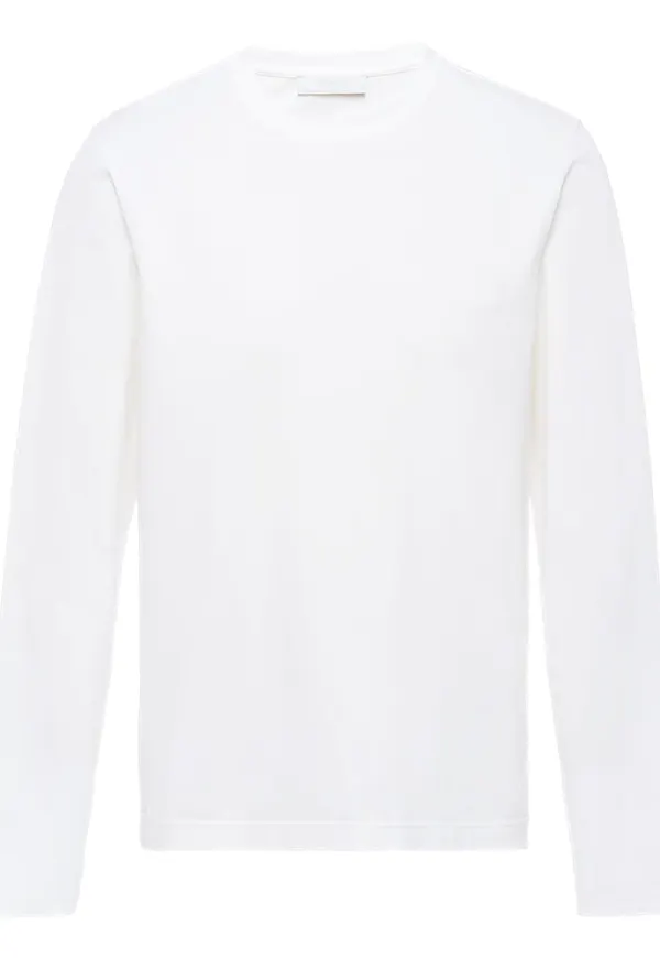 Prada långärmad t-shirt - Vit