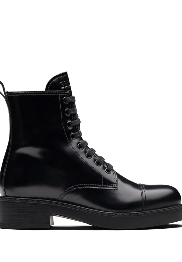 Prada militärkängor - Svart