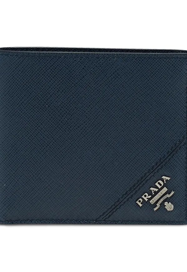 Prada plånbok i läder - Blå