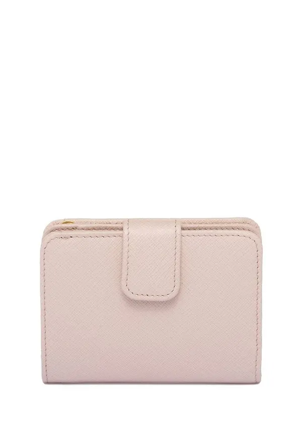 Prada plånbok i Saffiano-läder - Rosa
