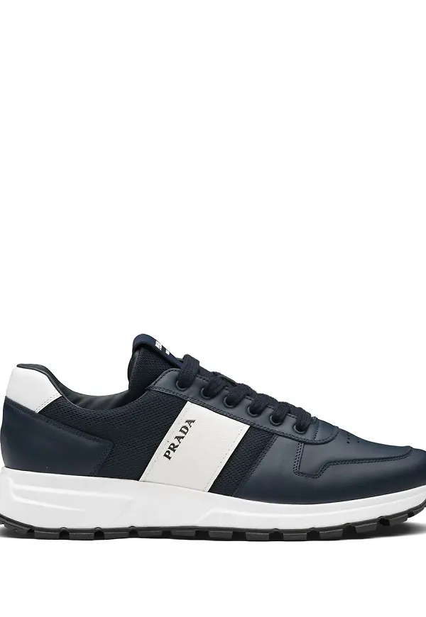 Prada Prax 01 låga sneakers - Blå