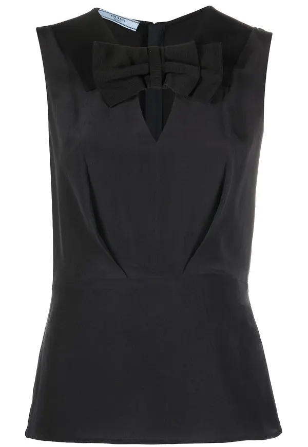 Prada Pre-Owned blus från 1990-talet - Svart