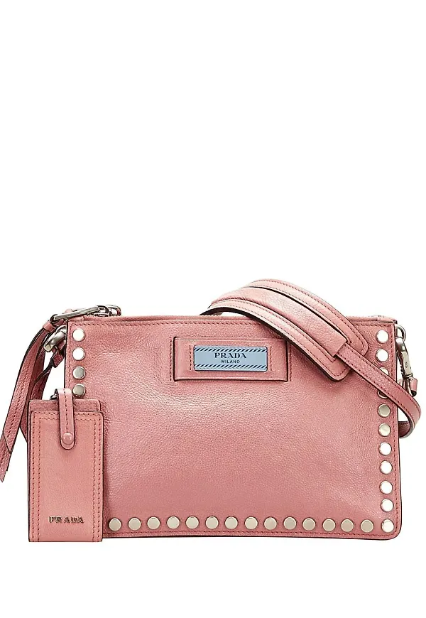 Prada Pre-Owned Etiquette axelremsväska - Rosa
