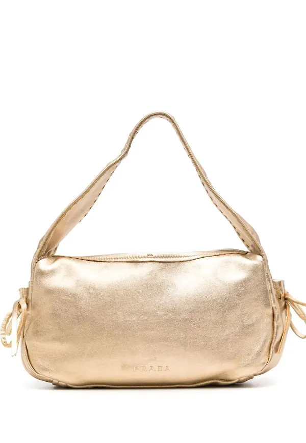 Prada Pre-Owned handväska från 2000-talet - Guldfärgad