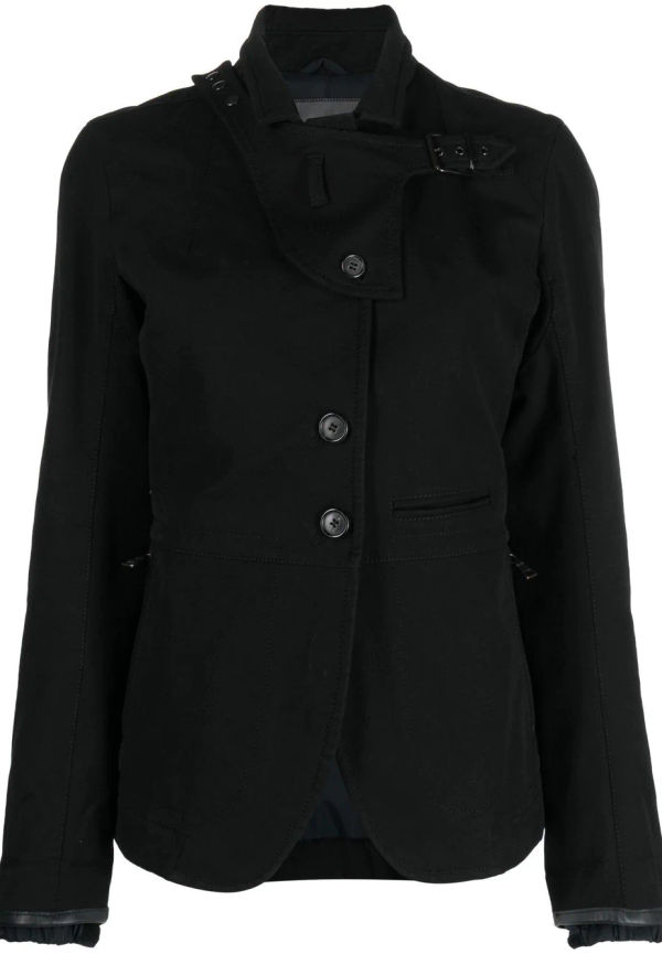 Prada Pre-Owned jacka med spänne från 2000-talet - Svart