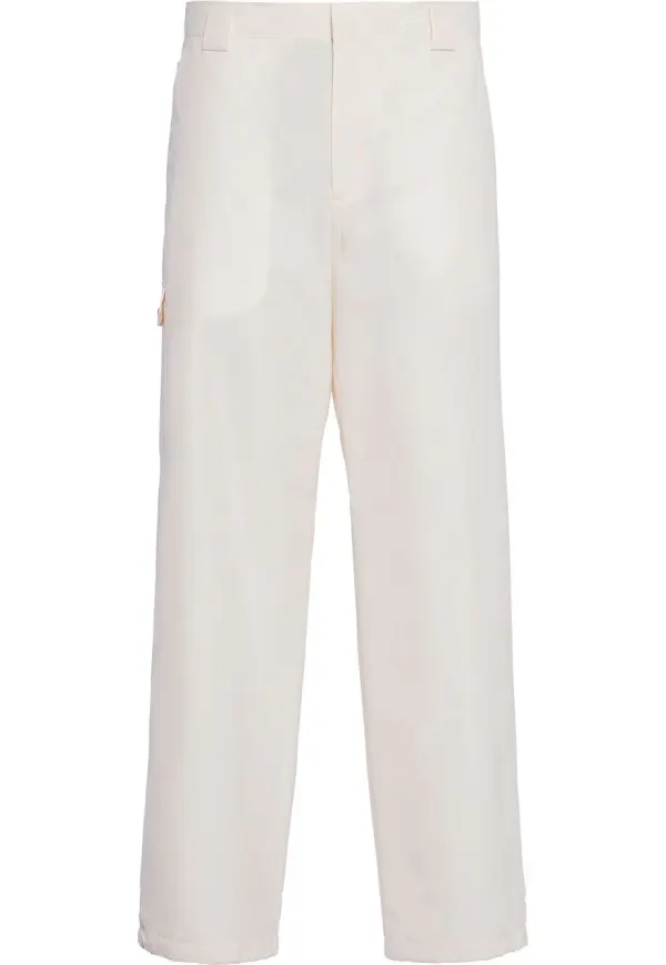 Prada raka byxor - Neutral