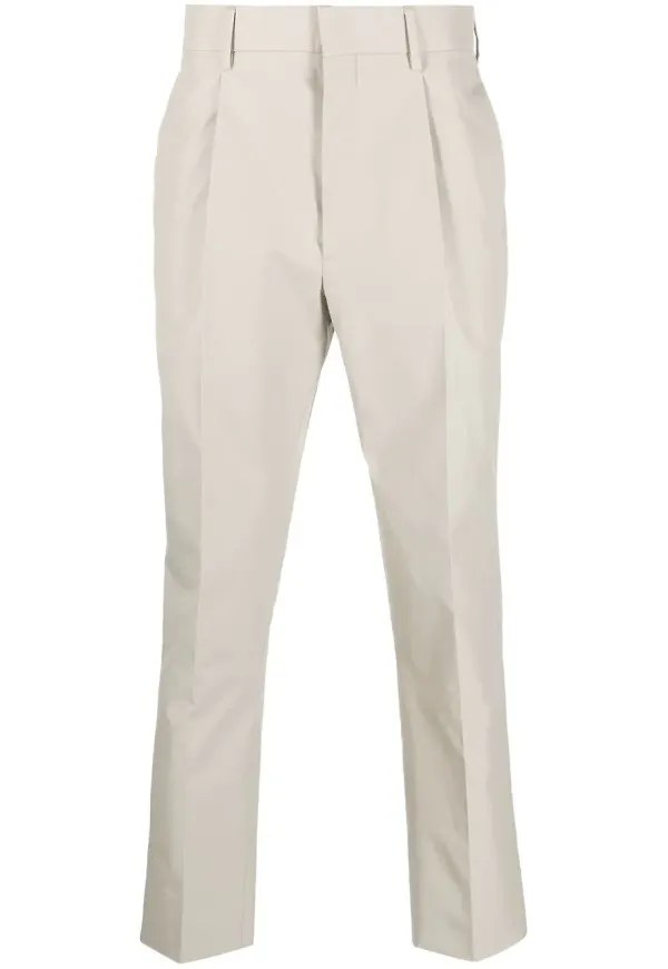 Prada raka byxor - Neutral