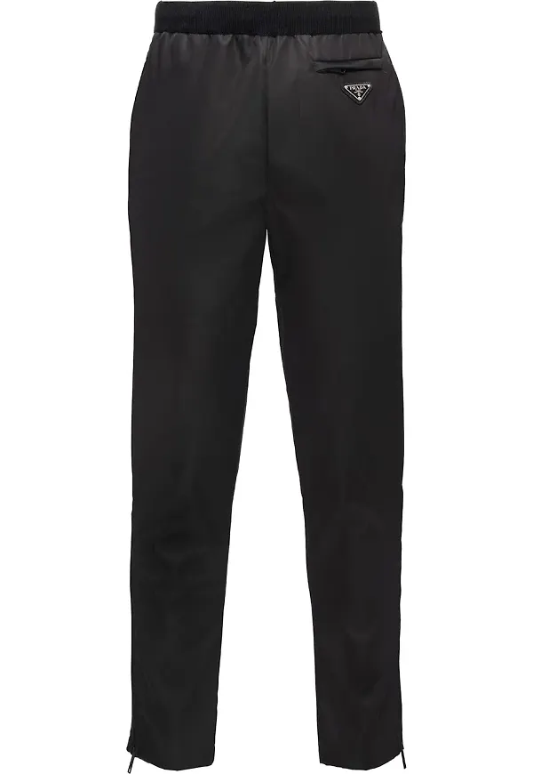 Prada raka byxor - Svart