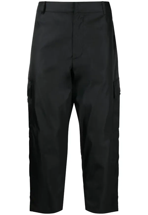 Prada raka byxor - Svart