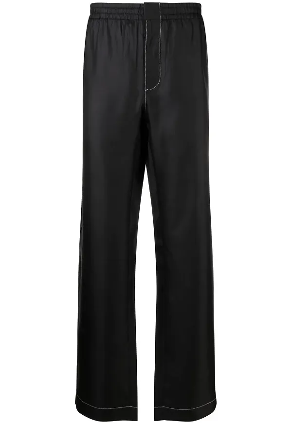 Prada raka byxor - Svart