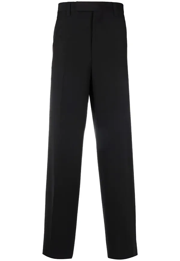 Prada raka finbyxor - Svart