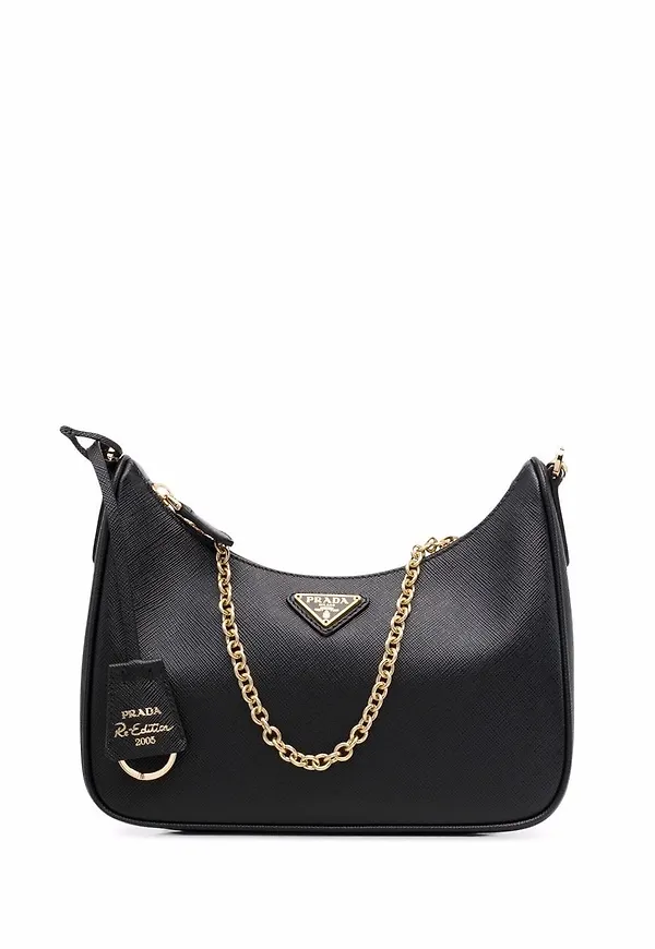 Prada Re-Edition 2005 totebag - Svart