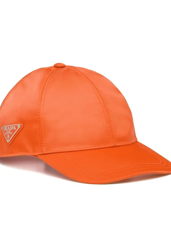 Prada Re-Nylon basebollkeps - Orange