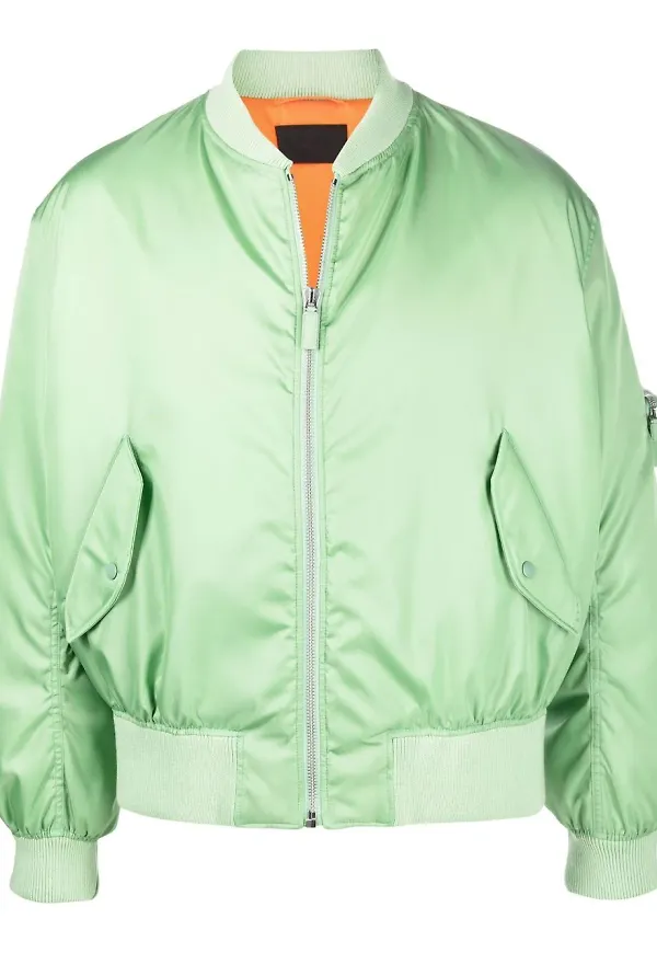 Prada Re-Nylon bomberjacka - Grön