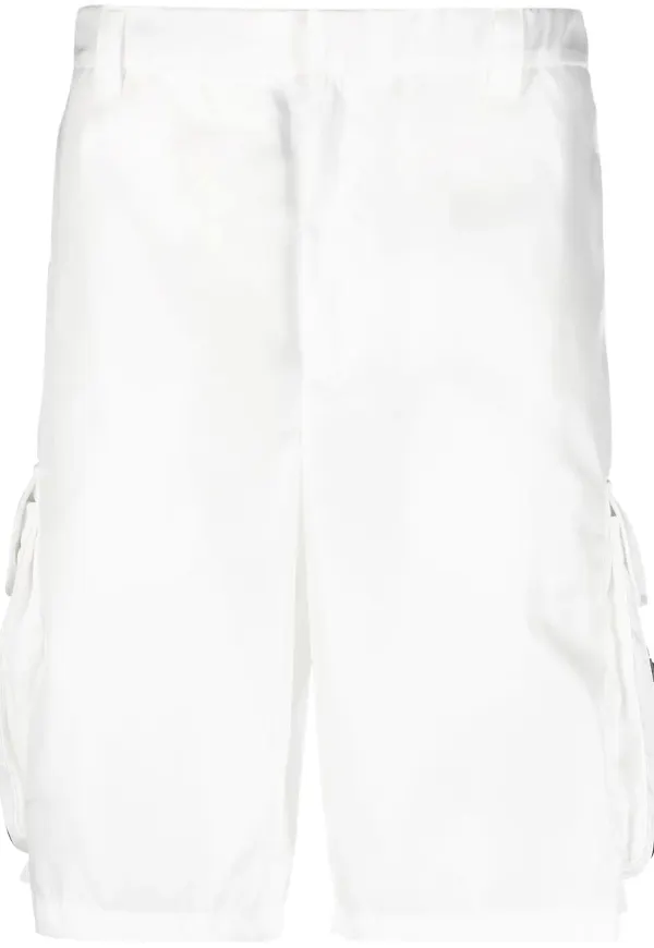 Prada Re-Nylon cargoshorts - Vit