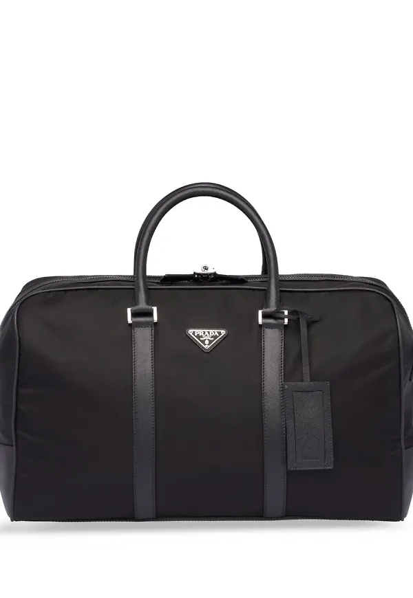 Prada Re-Nylon duffelväska - Svart