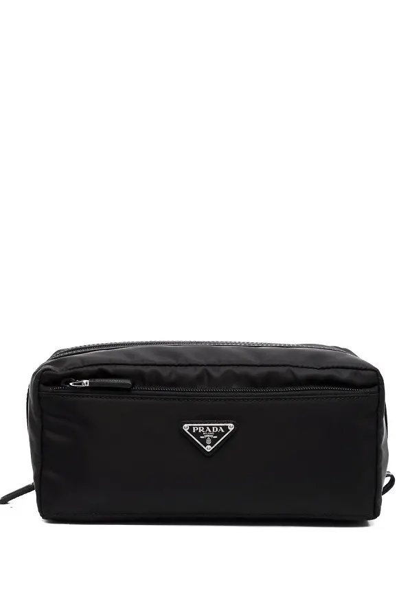 Prada Re-Nylon necessär - Svart