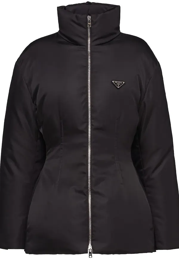 Prada Re-Nylon puffjacka - Svart