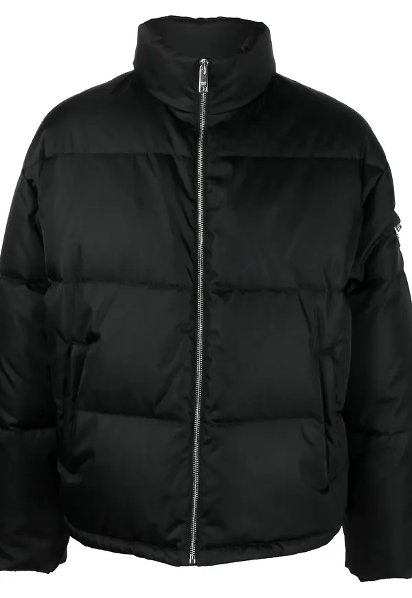 Prada Re-Nylon puffjacka - Svart
