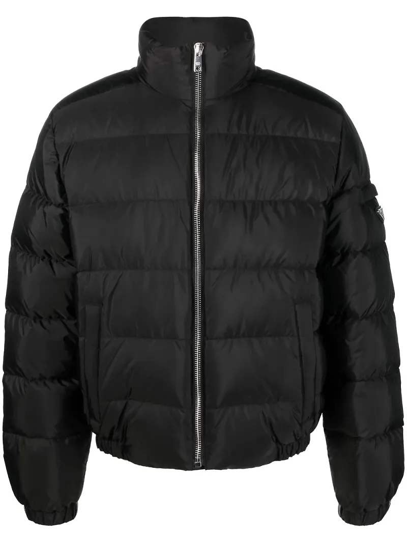 Prada Re-Nylon puffjacka - Svart