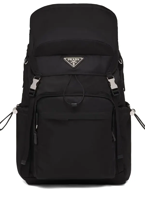 Prada Re-Nylon ryggsäck - Svart
