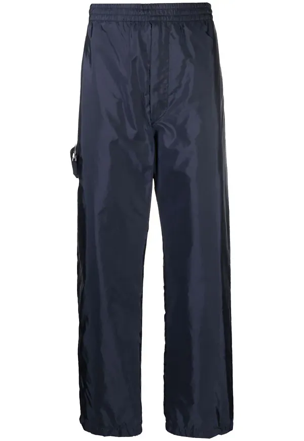 Prada Re-nylon sweatpants - Blå