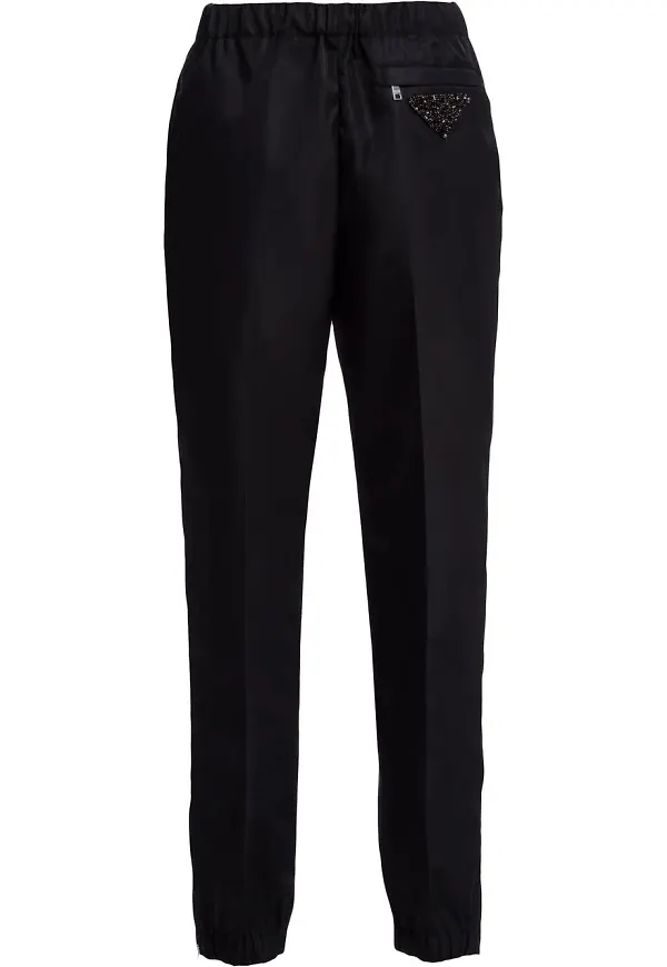 Prada Re-nylon sweatpants - Svart