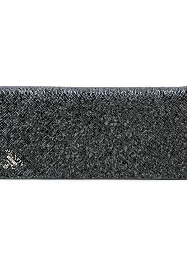 Prada Saffiano dokumentfodral - Svart