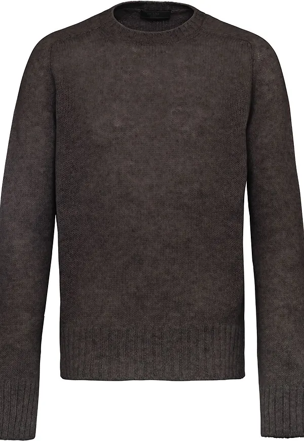 Prada Shetland raglantröja - Grå